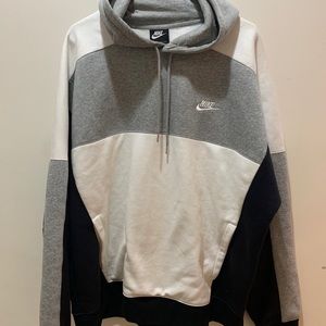 Nike block hoodie